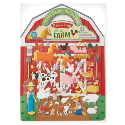 Puffy Sticker Playset Farm