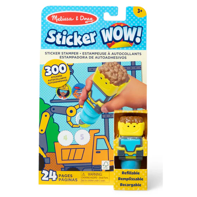 Sticker WOW! Activity Pad Set Bulldozer