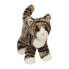 Zigby Gray Stripe Cat 