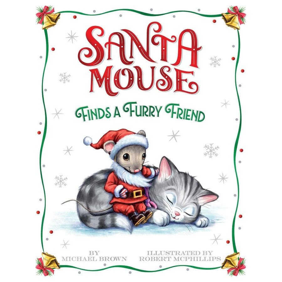 Santa Mouse Finds a Furry Friend