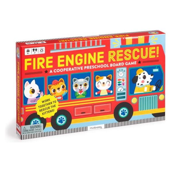 Fire Engine Rescue Board Game