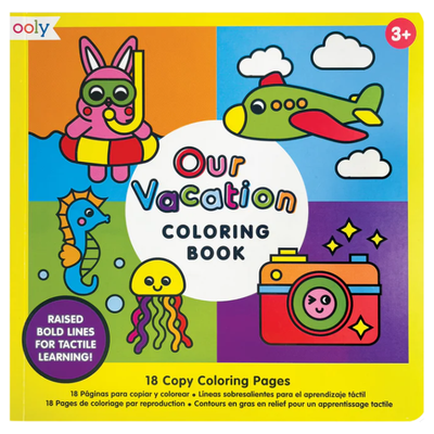 Coloring Book Our Vacation