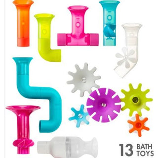 Pipes & Tubes Bath Toy Bundle 