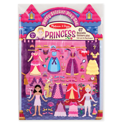 Puffy Sticker Playset Princess