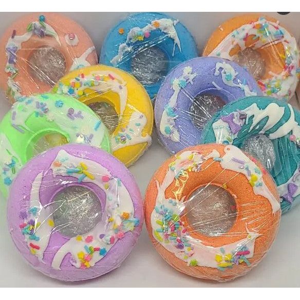 Donut Cake Bath Bombs