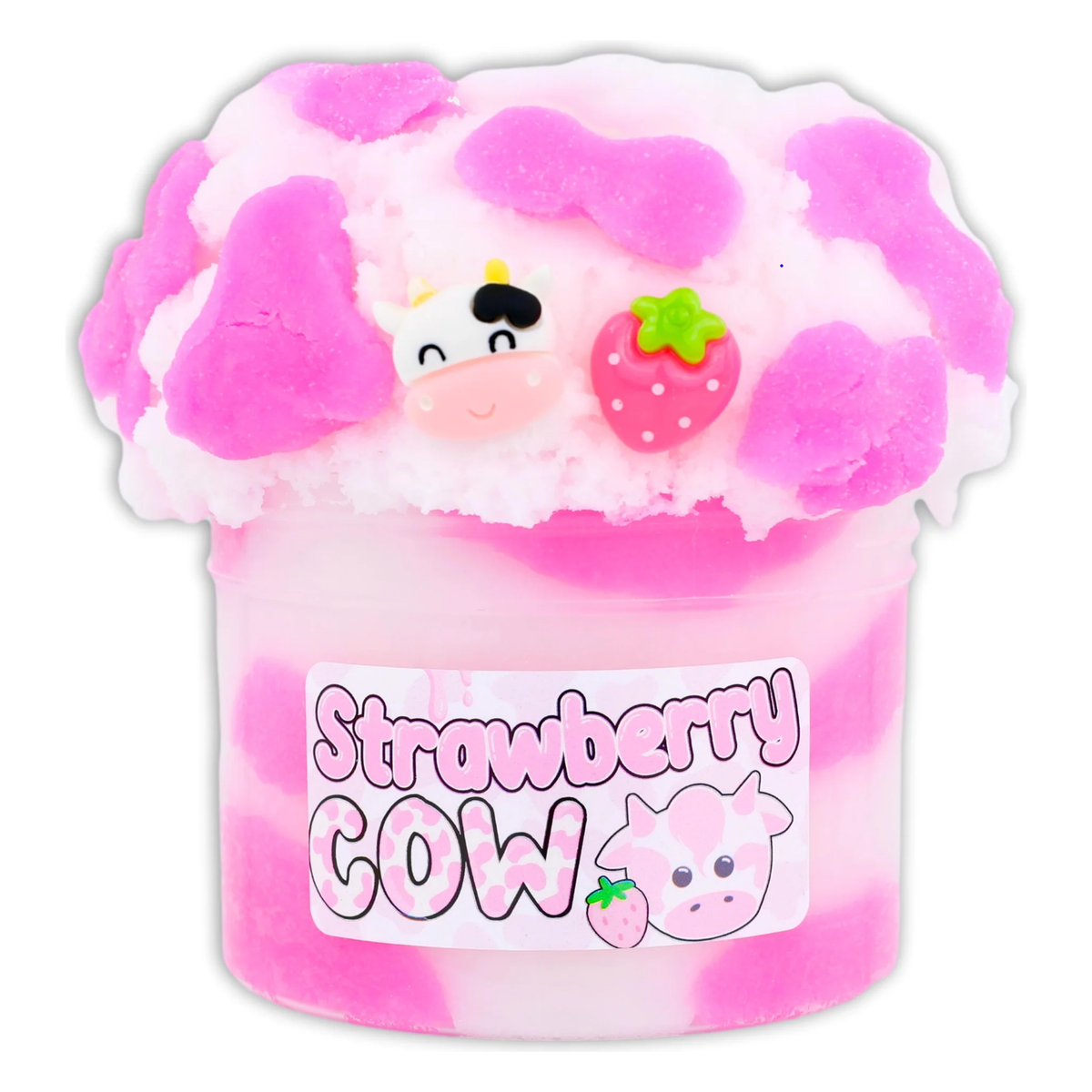 Strawberry Cow Cloud Slime