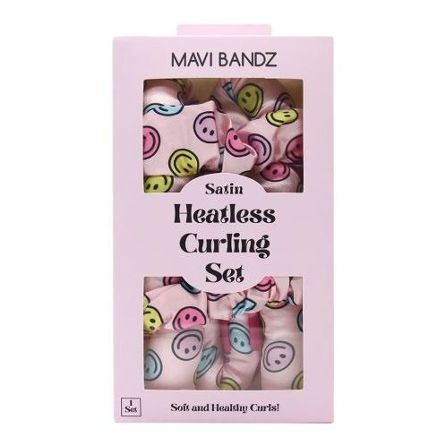 Smiley Satin Curling Set