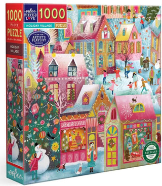 Holiday Village 1000 pc Puzzle 