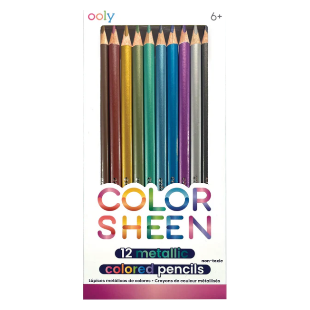 Color Sheen Metallic Colored Pencils