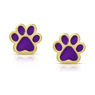 Dog Paw Stud Earrings 