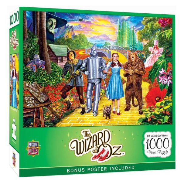 The Wizard of Oz Off to See the Wizard-1000 pc