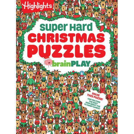 brainPlay Super Hard Christmas Puzzles