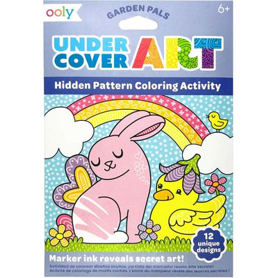 Undercover Art Hidden Patterns Coloring Activity Garden Pals