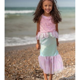 Misty Mermaid Dress Pink 