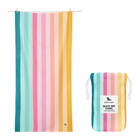 Quick Dry Towel - Stripes Collection Cover