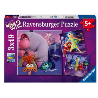 Disney Pixar Inside Out 2 3x49 Puzzle 