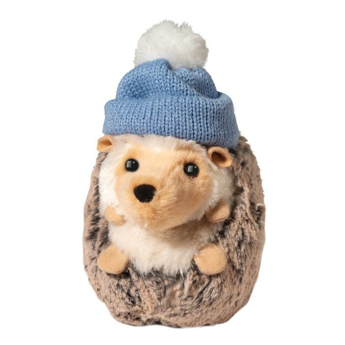 Spunky Hedgehog with Winter Hat