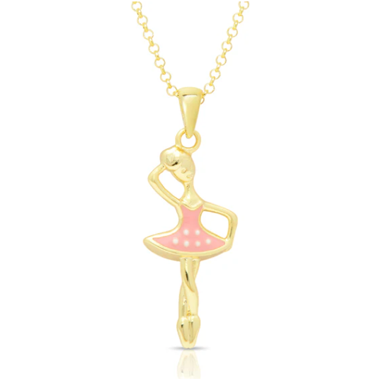 Little Ballerina Pendant Necklace