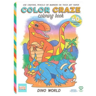 Color Craze Coloring Book Dino