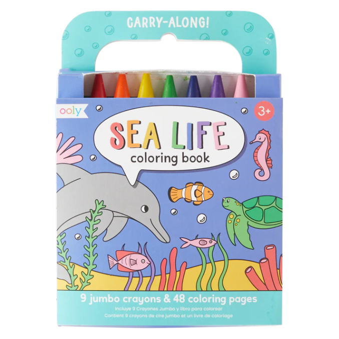 Carry Along Coloring Book Set Cover