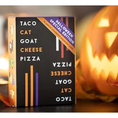 Taco Cat Goat Cheese Pizza Game Halloween