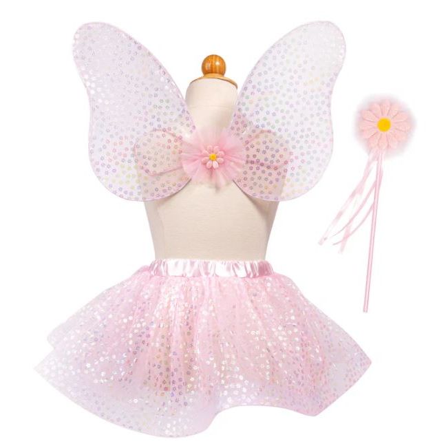 Crazy for Daisies Tutu with Wings & Wand