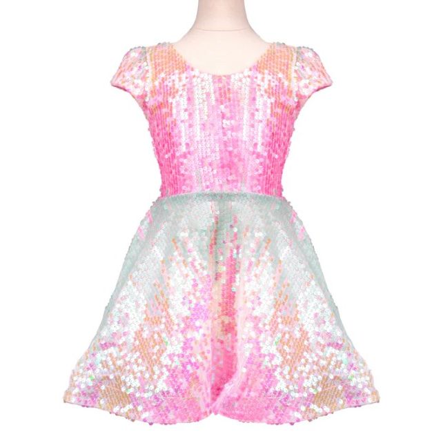 Sorbet Swirl Skater Dress