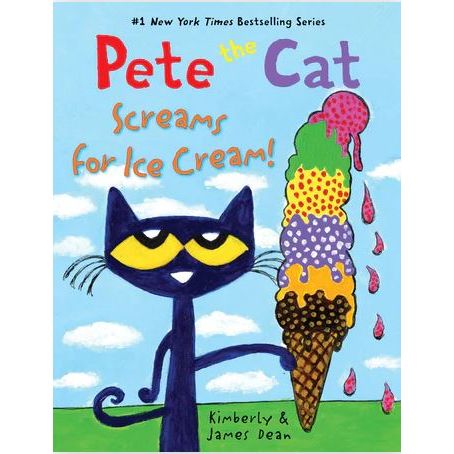 Pete the Cat Screams for Ice Cream