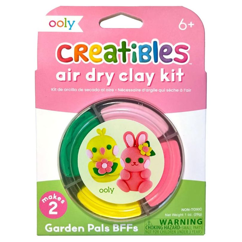 Creatibles Air-Dry Clay BFF Kit Garden Pals