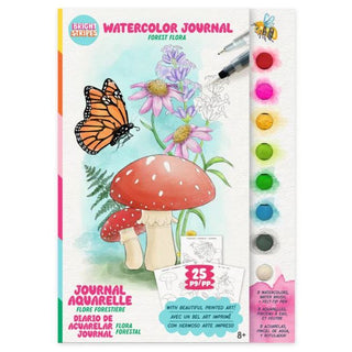 Watercolor Journal Forest Flora 