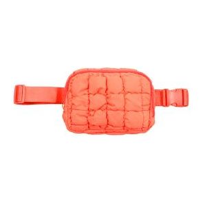 Puffer Waist Bag Melon