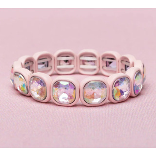 Boutique Chic Switfie Pink Gem Bracelet 