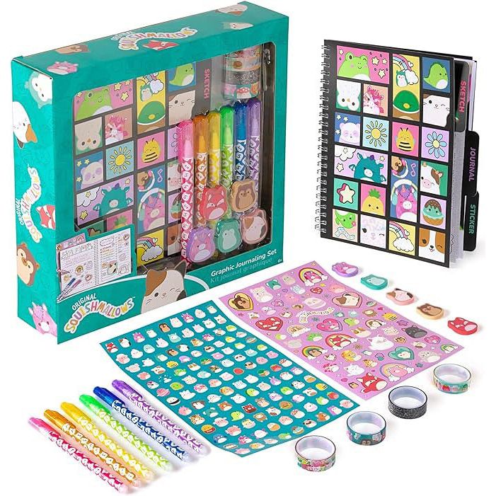 Fashion Angels Squishmallows Graphic Journaling Set