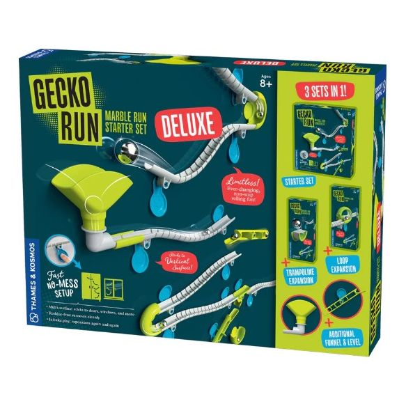 Gecko Run: Marble Run Deluxe Starter Set