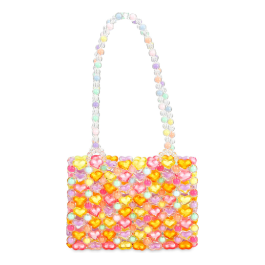 Beaded Pastel Bag