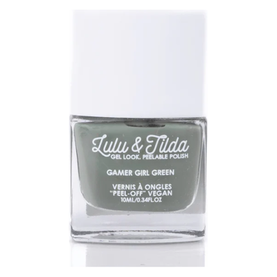 Lulu & Tilda, Gel Look Peelable Polish Gamer Girl Green