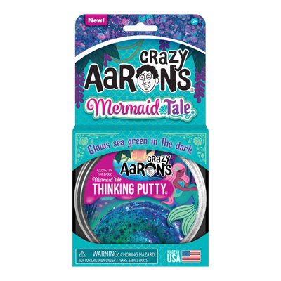 Crazy Aaron's Thinking Classic Putty Mermaid Tale