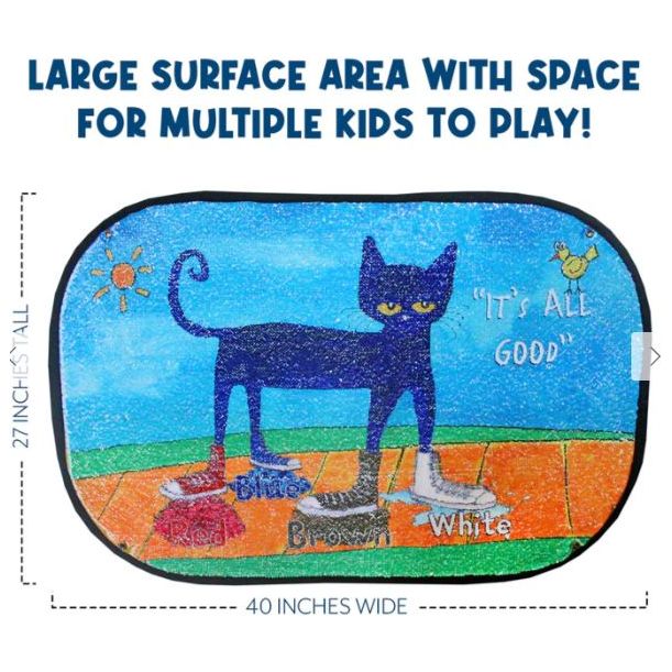 Pete the Cat Reversible Sequins Toy Cover