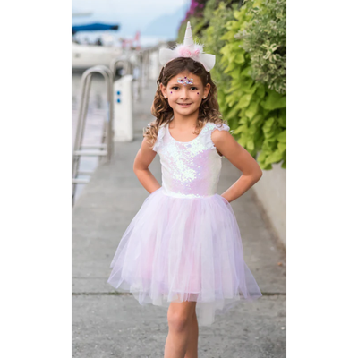 Dreamy Unicorn Dress and Headband Size 3-4