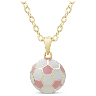 Soccer Ball Bendant Necklace 