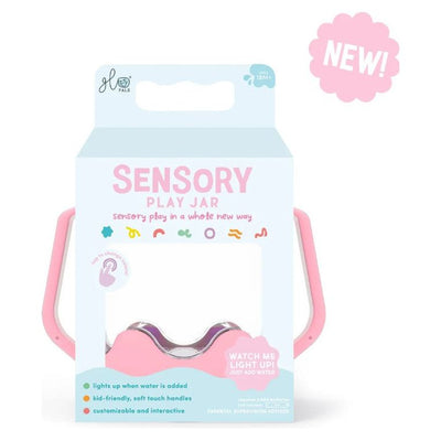 Sensory Play Jar Bubblegum Pink