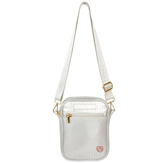 Perforated Crossbody Bag w/ Caticorn Pin 