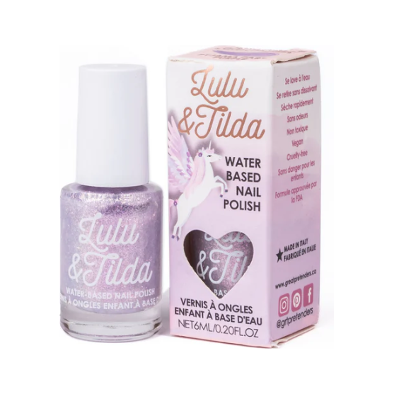 Lula and Tilda Waterbased Nail Polish Cover