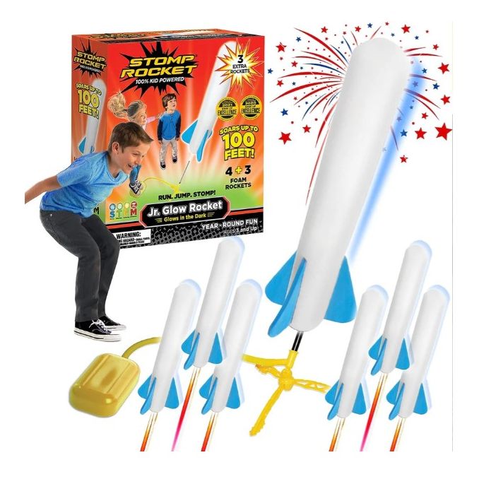 Junior Glow Stomp Rocket