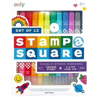 Stamp-A-Square Double Ended Markers 