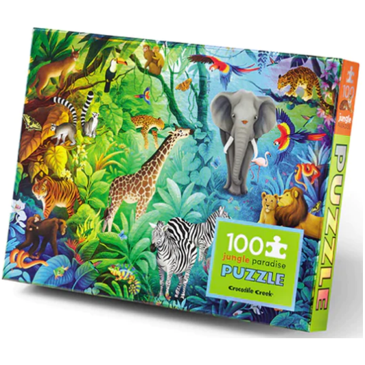 100 Piece Holographic Puzzle Cover