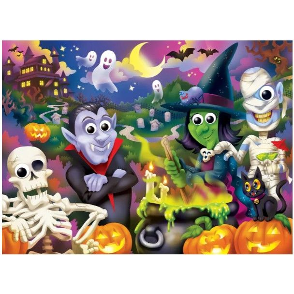 Googly Eyes - Freaky Friends 48 pc Puzzle