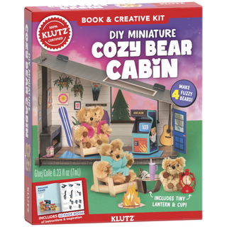DIY Miniature Cozy Bear Cabin 
