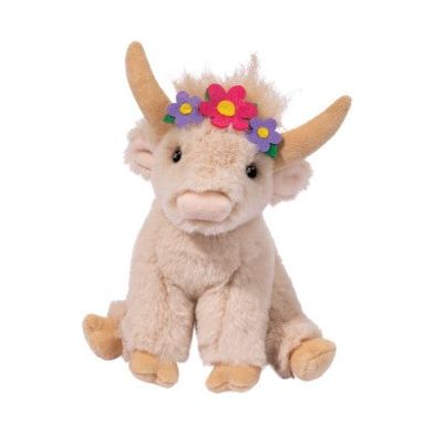 Laddie Highland Cow w/ Flower Crown