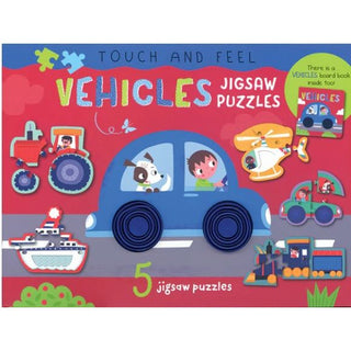 Touch & Feel Vehicles Puzzle 